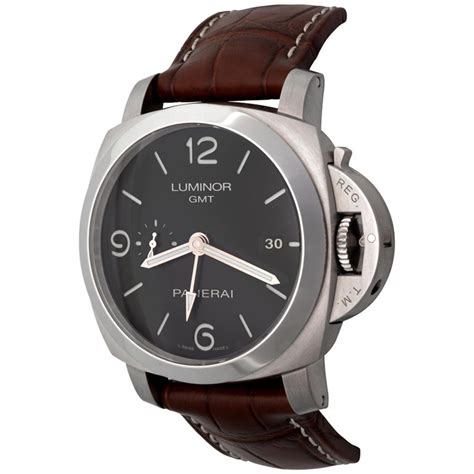 Panerai Stainless Steel Luminor 1950 Gmt Limited Edition Automatic