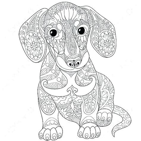 29 Coloring Pages Hard Dog