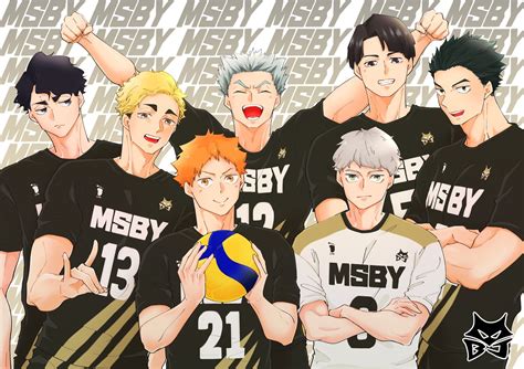 Msby Haikyuu Anime Haikyuu Msby Black Jackal Volleyball Club Kiyoomi