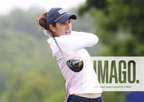 maria fassi of mexico hits her tee shot on the 14th hole in the first round of the kpmg women s pga