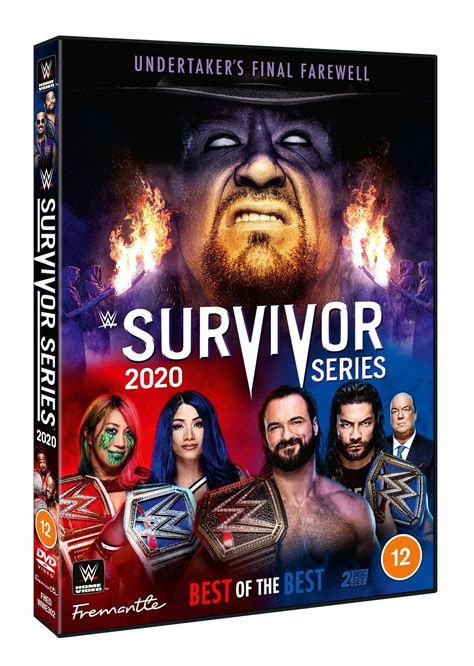 Wwe Survivor Series 2020 Dvd Free Shipping Over £20 Hmv Store