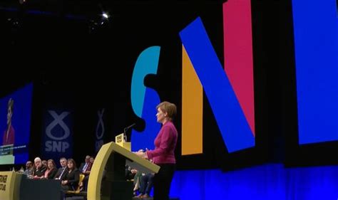 Snp Conference Nicola Sturgeon Ready To Launch Legal Action To Demand