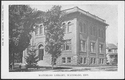 Waterloo Library Waterloo Ontario All Items Digital Archive