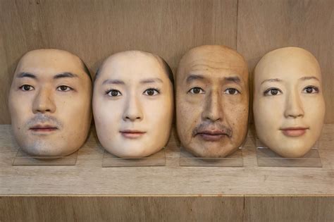 Lifelike 3d Printed Masks From Shuhei Okawara Are Realistic Human Face