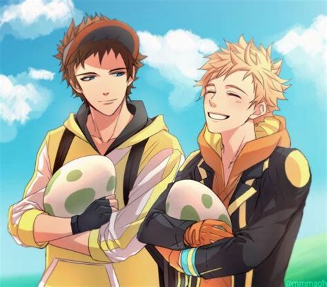 Pokemon Go Leader Spark And Trainer Yaoi Worshippers Amino