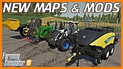 First New Maps And New Mods For Farming Simulator 19 Youtube