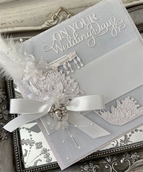 Luxury Boxed Wedding Card Custom Text Keepsake T For Etsy