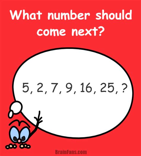 What Number Should Come Next Number And Math Puzzle Brainfans