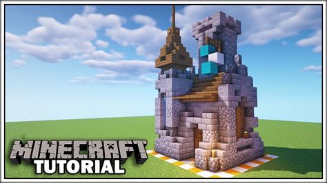 Minecraft 8x8 Castle Tutorial How To Build Youtube