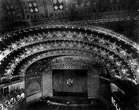 The Auditorium Chicago 1886 89 Louis Sullivan Architecture