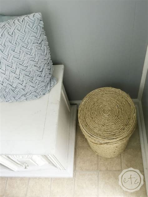 Diy Cat Scratching Post And Storage Bin Happily Ever