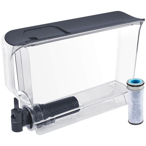 Brita Ultraslim Cup Filtered Water Dispenser With Stream Filter Dark Blue Walmart Com