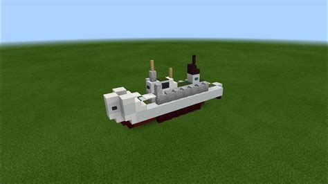 Shōnan Maru 2 Security Vessel Minecraft Tutorial 15 Scale Youtube