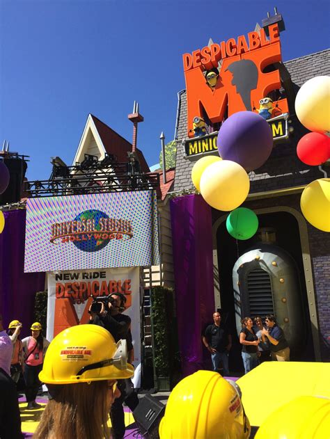 Despicable Me Minion Mayhem Ride Opens At Universal Studios Hollywood