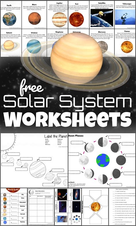 Solar System Worksheets Free Printables The Solar System