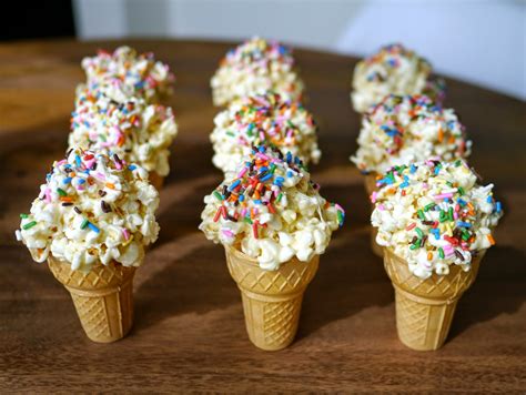 Little Hiccups Popcorn Ice Cream Cones