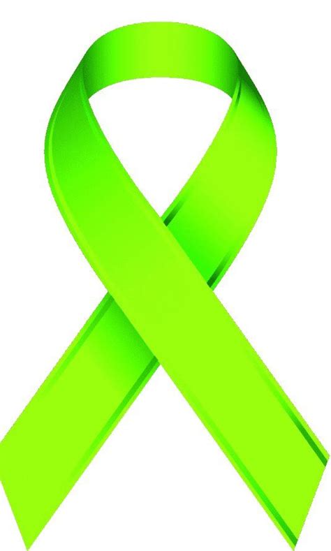 Green Mental Health Awareness Ribbon Bipolar Disorder Bipolar