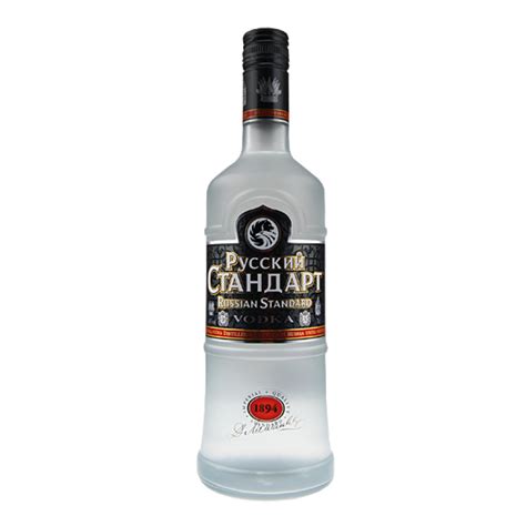 It's a promise to give vodka lovers around the world a new standard in vodka. Russian Standard