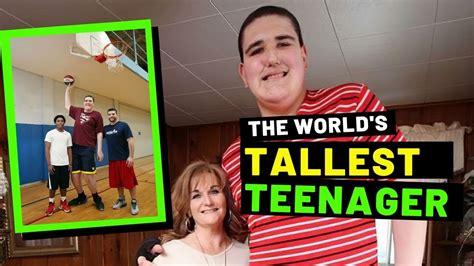 Broc Brown THE WORLD S TALLEST TEENAGER YouTube