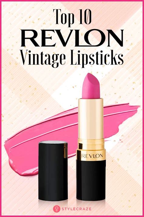 10 Best Revlon Vintage Lipsticks And Reviews 2023 Update Revlon