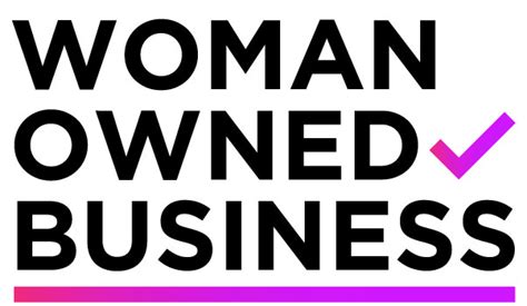 Free Woman Owned Business Logo Represent Female Entrepreneurship