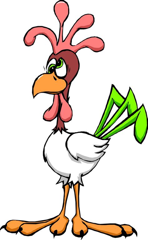 Cartoon Pictures Of A Chicken