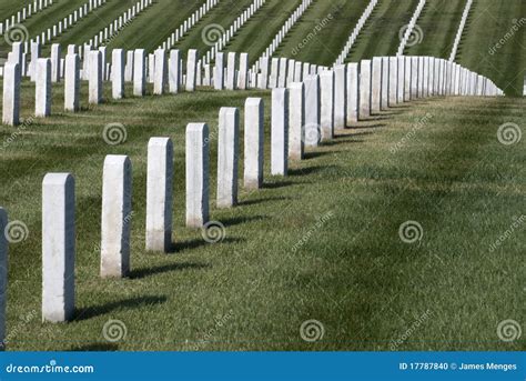 Rows Of Tombstones Stock Photo Image Of Cemetery Headstone 17787840