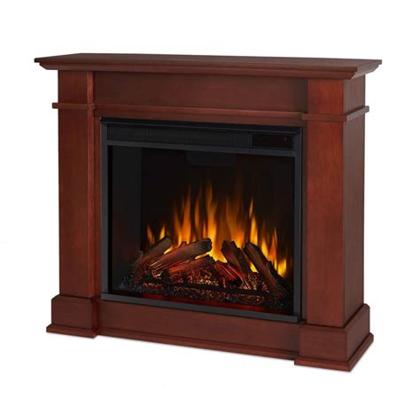 Real Flame Devin Electric Fireplace In Dark Espresso The Home Depot