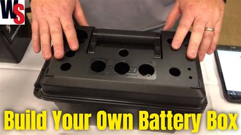 Build Your Own Battery Box With Ice Hole Power Diy Deluxe Battery Box