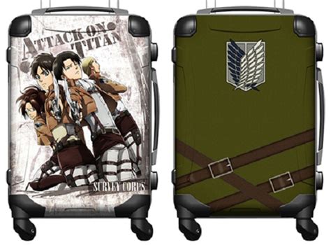 Pack On Titan Anime Suitcase Is Perfect For A Trip Outside The Walls