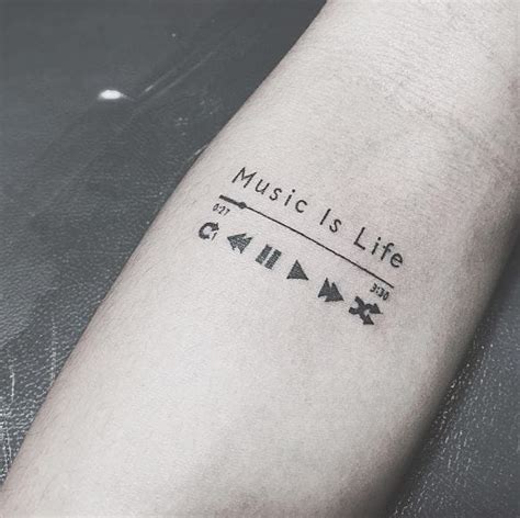 50 Cool Music Tattoos For Men 2023 Music Notes Ideas