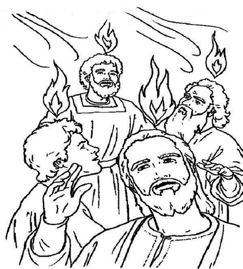 The Day Of Pentecost Coloring Pages Pentecosthub