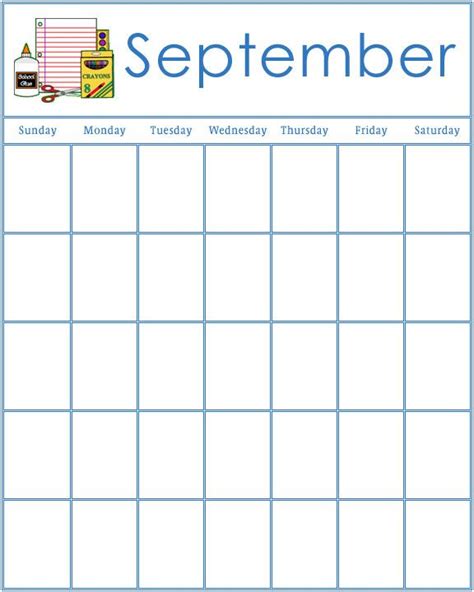 Printableblankpreschoolcalendars Preschool Calendar Calendar
