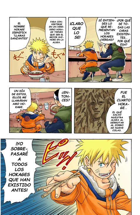 Naruto Manga Color En Español Naruto Manga Full Color Oficial Tomo 1