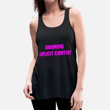Shop Explicit Tank Tops Online Spreadshirt