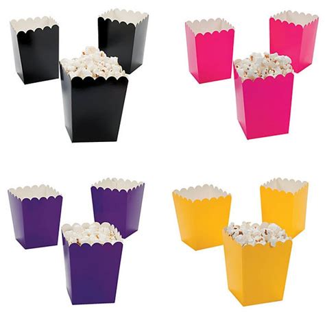 Mini Solid Popcorn Boxes In 33590 Mini Popcorn Boxes Wedding