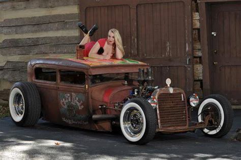 Pin On Girls And Hot Rods And Rat Rods