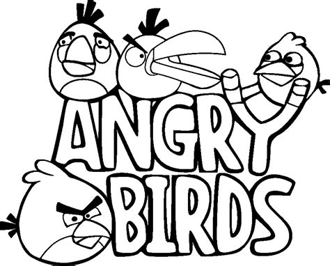 Angry Birds Coloring Pages Free Printable Coloring Pages Cool