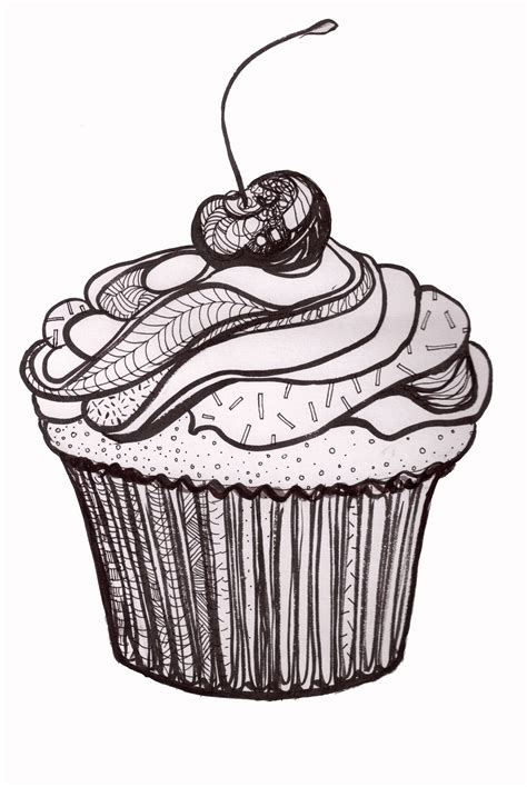 It even makes you feel much better to know that someone will never forget your. tatoos illustrations - Bing Images | Cupcake drawing ...