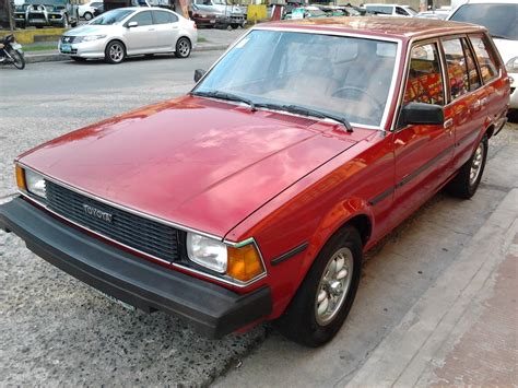 Parked Cars Manila 1982 Toyota Corolla Wagon