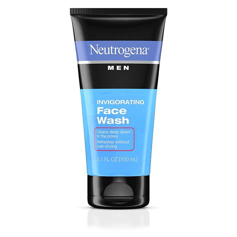 Neutrogena Mens Invigorating Daily Foaming Gel Face Wash Energizing