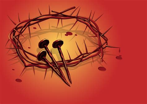 A Crown Of Thorns 2307177 Vector Art At Vecteezy
