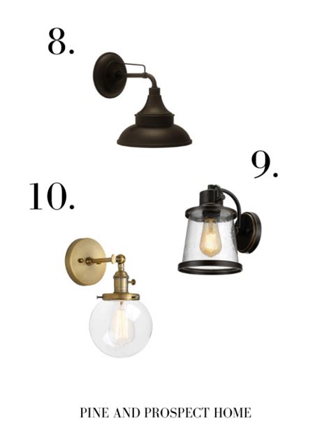10 Cottage Style Wall Sconce Ideas Pine And Prospect Home