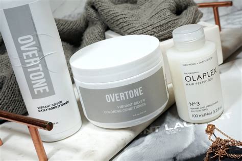 Review Overtone Vibrant Silver Color Conditioner And Daily
