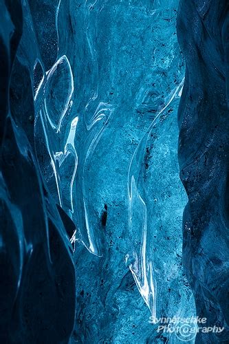 Ice Cave Canyon Intimate Views Iceland Europe Synnatschke