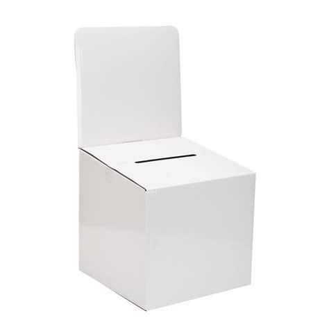 Mcb Raffle Ticket Cardboard Box Suggestion And Collection Box Great For