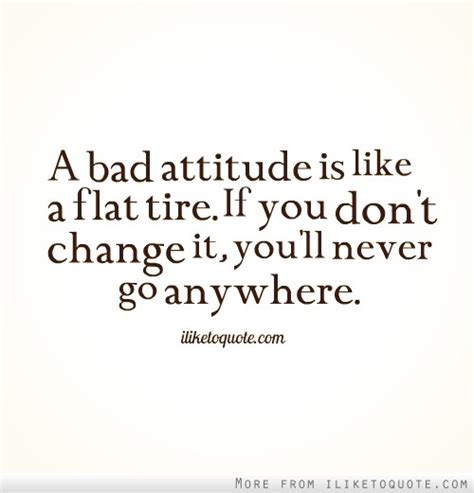 Bad Attitude Quotes Work Quotesgram