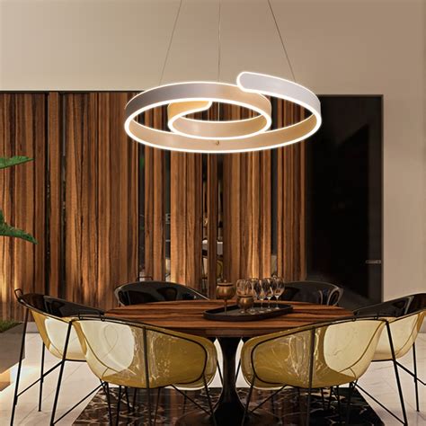 Modern Led Pendant Light For Kitchen Dining Room Living Room Suspension