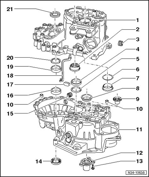 Skoda Workshop Manuals Octavia Mk Power Transmission Gearbox S Gearbox Mechanics
