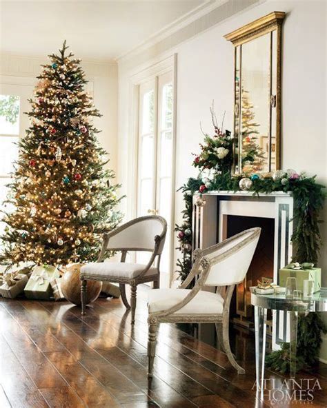 Christmas With Suzanne Kasler Holiday Mantle Interior Design Atlanta